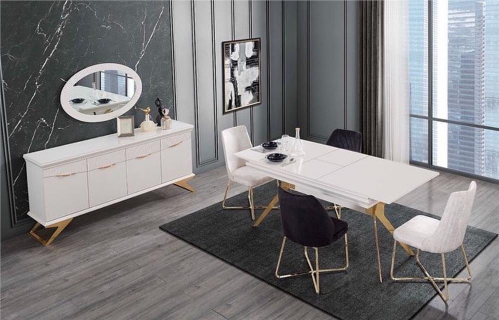 8 kişilik yemek masası