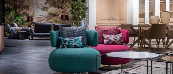Yabancı Mobilya Markalarının Sergilendiği Showroom