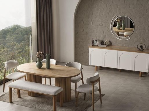 8 Kişilik Yemek Masası